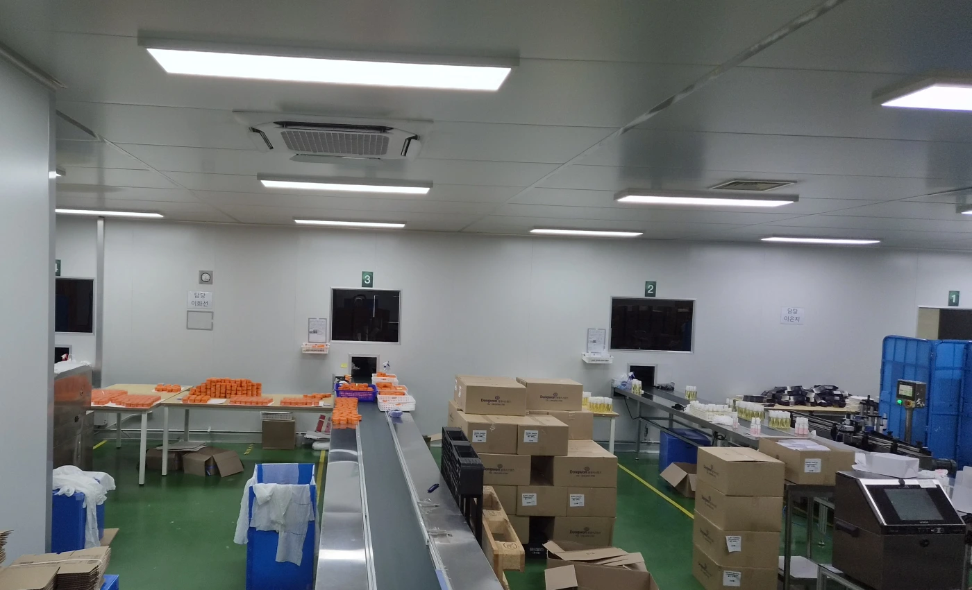 Packaging cell work area