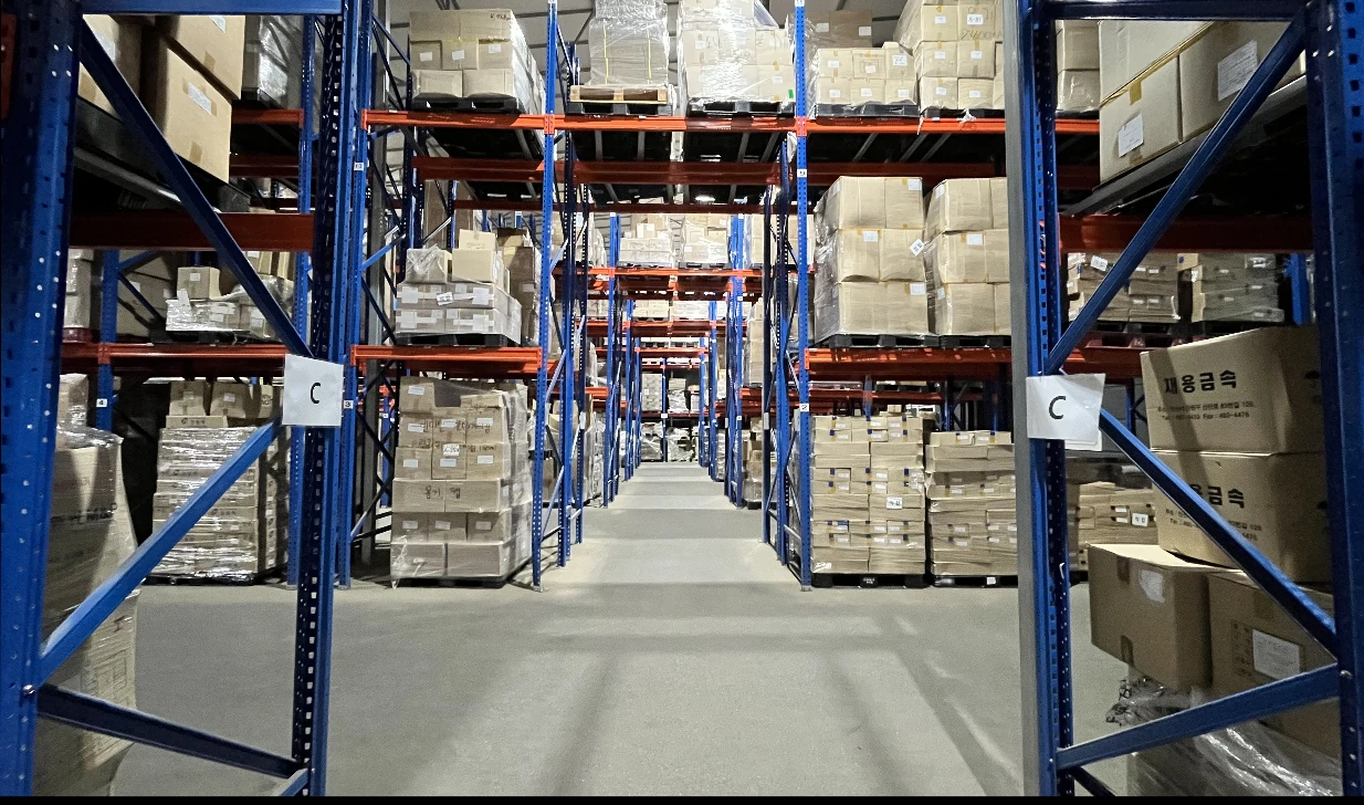 Sub-material warehouse racking